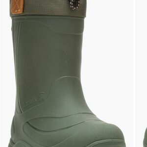 Kamik Olive Green Outdoor Boots for kids